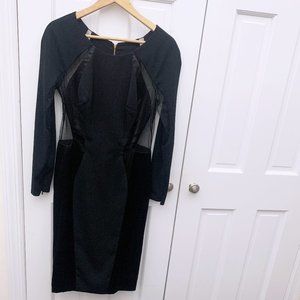 Gabriela Cadena Illusion Dress